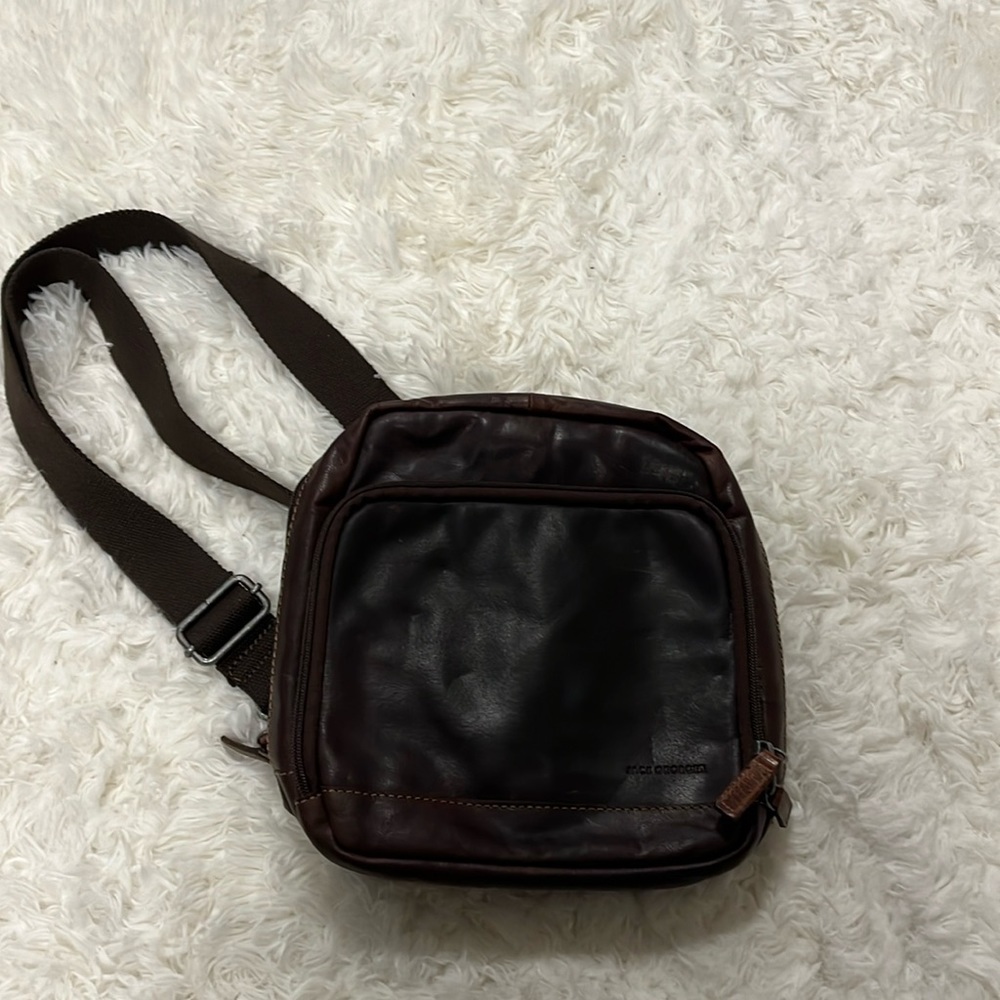 Jack George’s leather bag